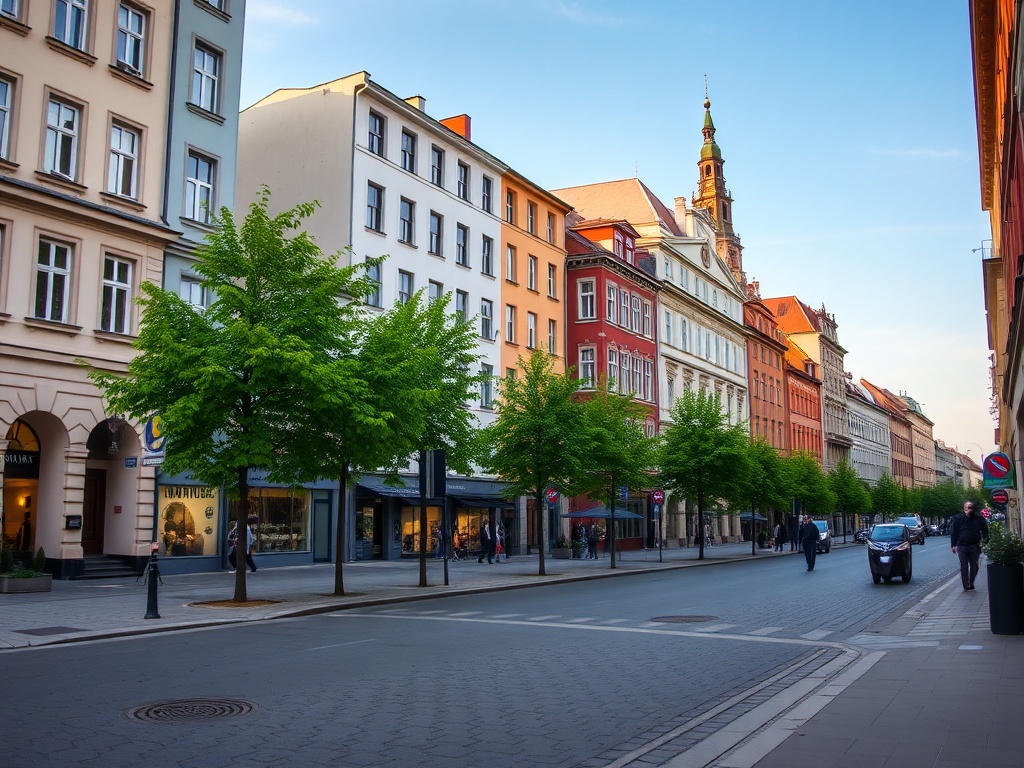 Mapa przedstawiająca infrastrukturę i usługi w Chodzieży, z zaznaczonymi sklepami, placówkami zdrowia i edukacji