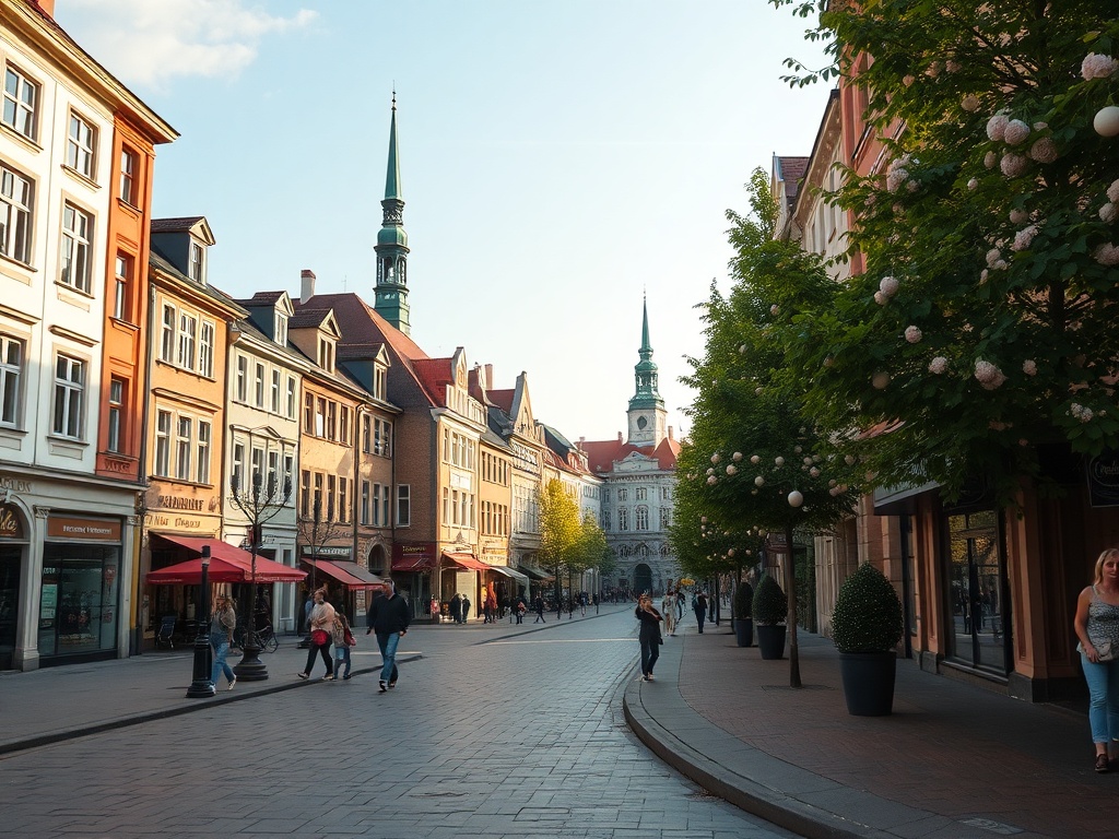 Mapa Chodzieży z zaznaczonymi punktami informacyjnymi dotyczącymi aktualności miejskich.