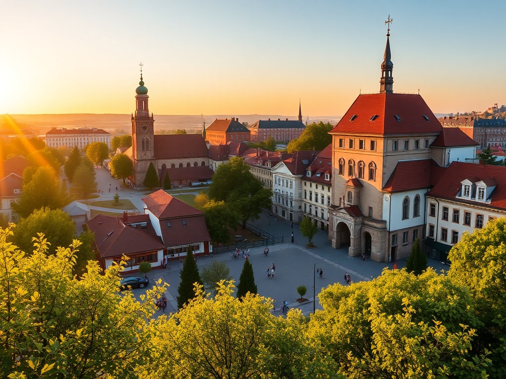 Mieszkańcy Chodzieży i turyści cieszący się majówkowym piknikiem nad jeziorem.